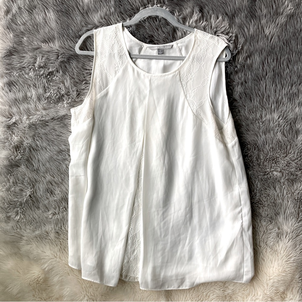 Valerie Stevens Women’s White Blouse Size XL